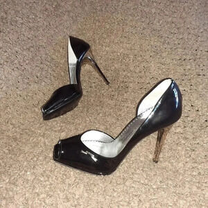 GERARDINA DI MAGGIO-Black Patent D'Orsay